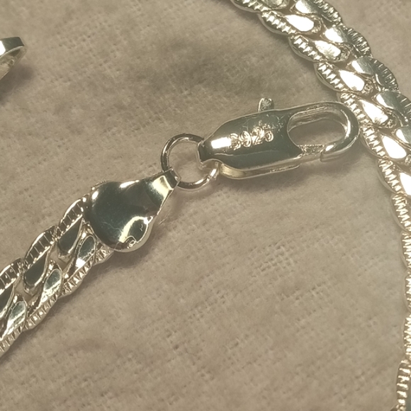 S925 Unisex Authentic Sterling Silver 5MM Bracelet Miami Cuban Link - Picture 5 of 11